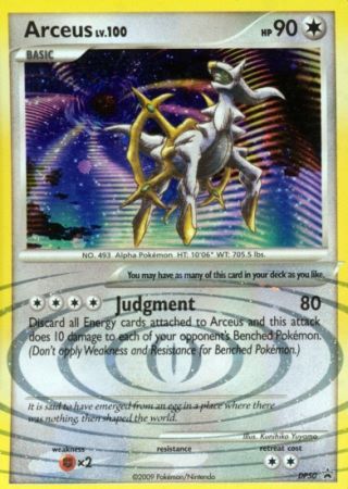 Arceus - DP50 - Promotional Arceus - DP50 - Promotional